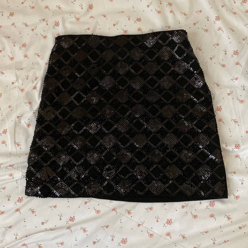 Sequin skirt